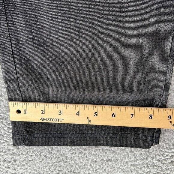 Prana Denim Pants Womens 8/29 (32x31) Black Dark Wash Straight Leg - Picture 8 of 11